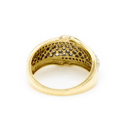 10K Yellow Gold 0.50TW I1 to I2 H to I Diamond Band Ring [OECR1003-12]