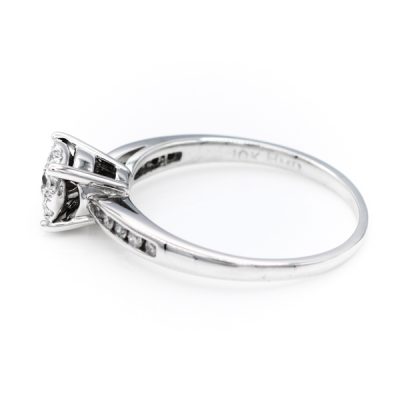 10K White Gold 0.50TW I1 to I2 H to I Diamond Women's Diamond Band Ring [OECR1012-12]