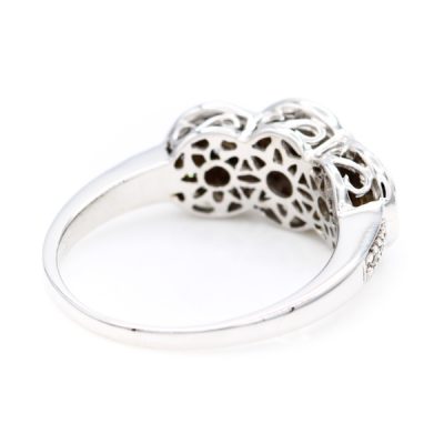 14K White Gold 0.50TW I1 to I2 H to I Diamond Women's Diamond Band Ring [OECR1016-12]