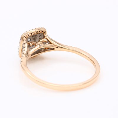10K Rose Gold 0.50TW I1 to I2 H to I Diamond Ring | MT Estate Collection [OECR1017-12]