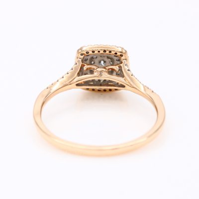 10K Rose Gold 0.50TW I1 to I2 H to I Diamond Ring | MT Estate Collection [OECR1017-12]
