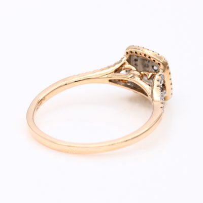 10K Rose Gold 0.50TW I1 to I2 H to I Diamond Ring | MT Estate Collection [OECR1017-12]