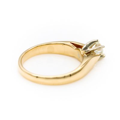 14K Two-Tone Gold 0.25CT VS1 H Diamond Women's Ring [OECR1029-12]