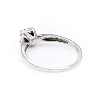 10K White Gold 0.10TW I1 to I2 G to H Diamond Women's Ring [OECR1032-12]