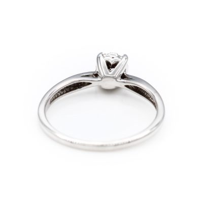 10K White Gold 0.10TW I1 to I2 G to H Diamond Women's Ring [OECR1032-12]