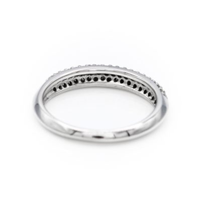 14K White Gold 0.19TW I1 to I2 G to H Diamond Band Ring [OECR1035-12]