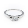 10K White Gold 0.17TW I1 to I2 G to H Diamond Ring [OECR1036-12]