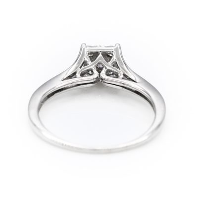 10K White Gold 0.17TW I1 to I2 G to H Diamond Ring [OECR1036-12]