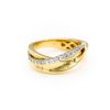 18K Yellow Gold 0.15TW SI1 G to H Diamond Band Ring [OECR10106-12]
