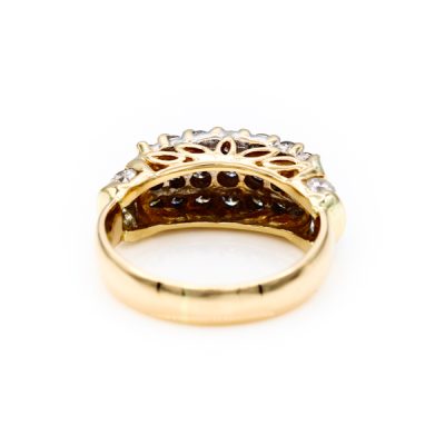 14K Yellow Gold 0.75TW I1 to I2 H to I Round Diamond Ring [OECR10119-12]