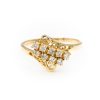 10K Yellow Gold 0.25TW SI2 to SI2 H to I Round Diamond Ring [OECR10126-12]