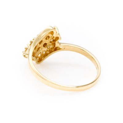 10K Yellow Gold 0.25TW SI2 to SI2 H to I Round Diamond Ring [OECR10126-12]
