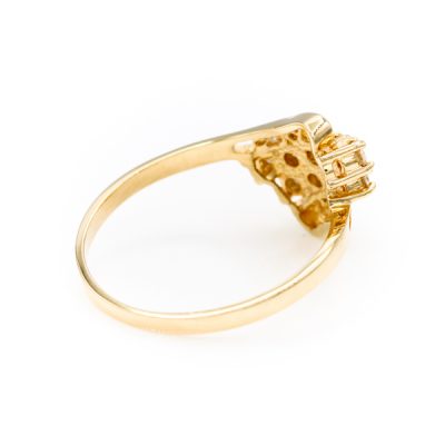 10K Yellow Gold 0.25TW SI2 to SI2 H to I Round Diamond Ring [OECR10126-12]